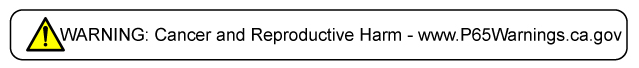 p65 warn label