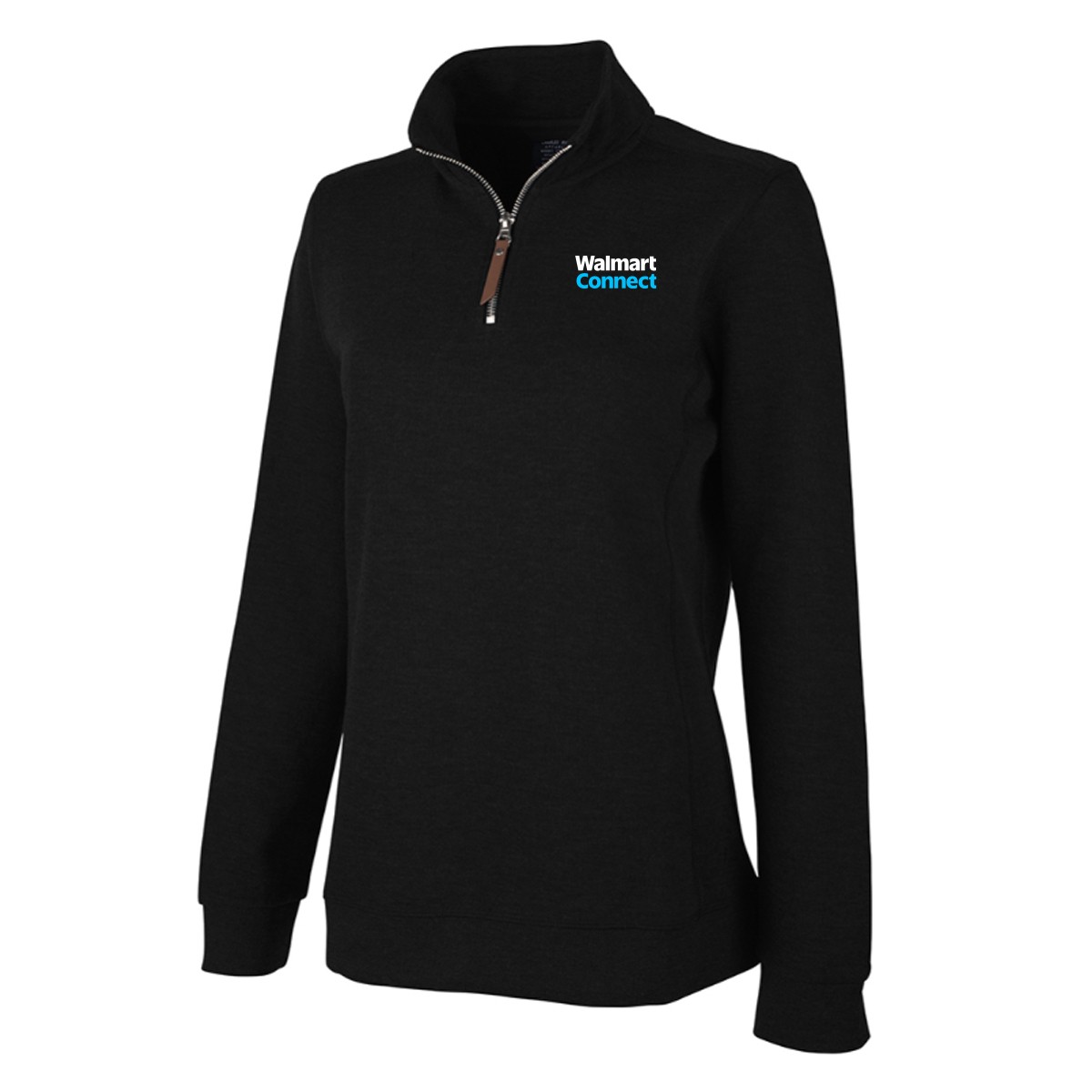 Main image of Walmart Connect Women's Quarter Zip Pullover image