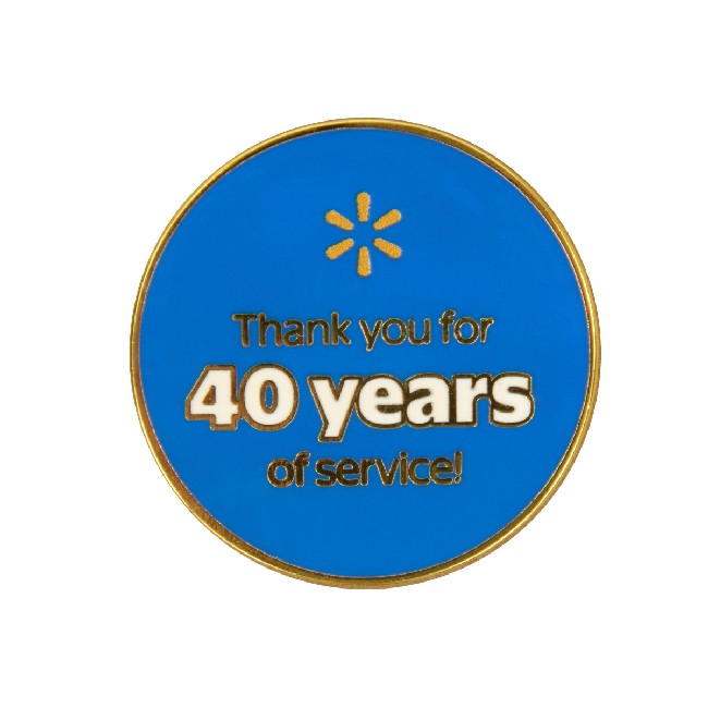 Main image of 40 yr service Pin image