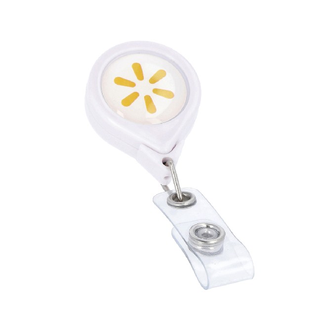 Main image of 'Spark' Badge Pull - White/Yellow image