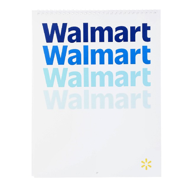 Main image of 'Walmart Waterfall' 2025 Vertical Calendar - Blue image