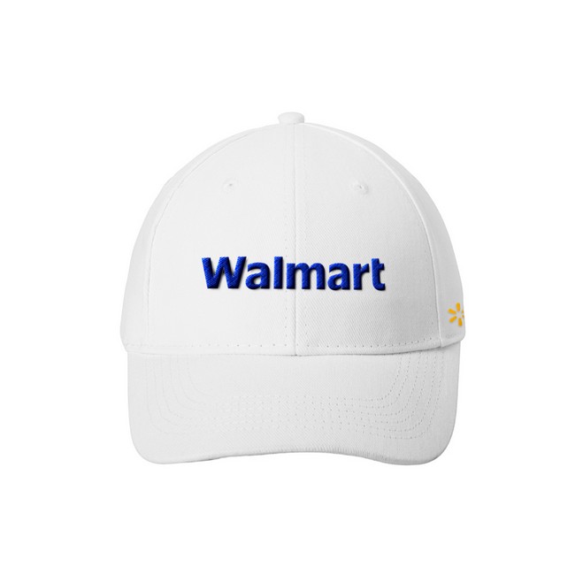 Main image of 'Walmart' Dad Hat - White image