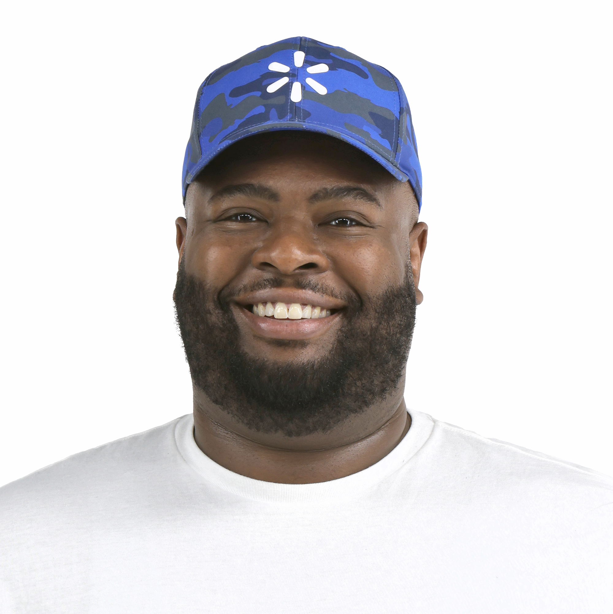Main image of 'Spark' Camo Dad Hat - Blue Camo image