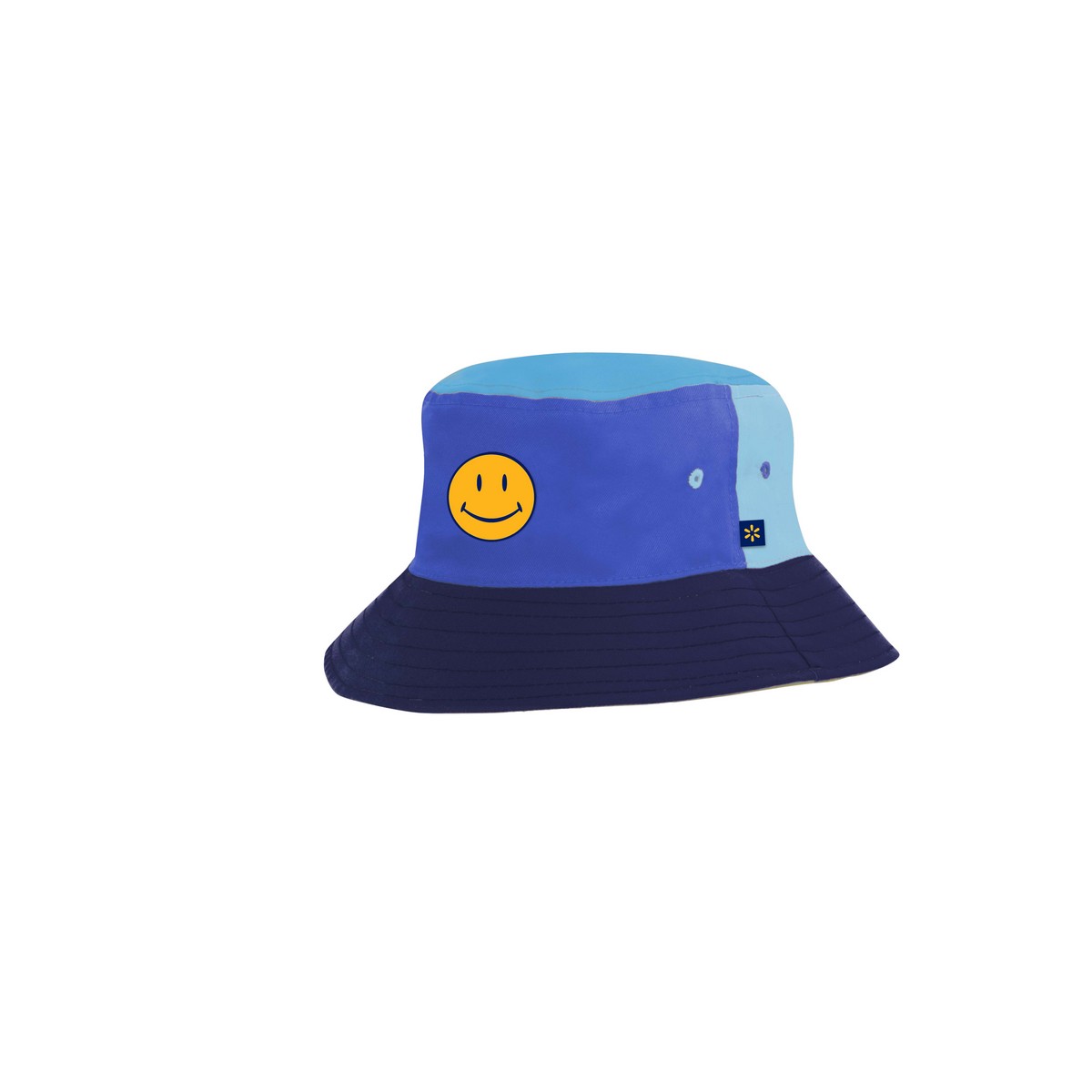Main image of 'Smiley' Kid's Bucket Hat - Color Block image