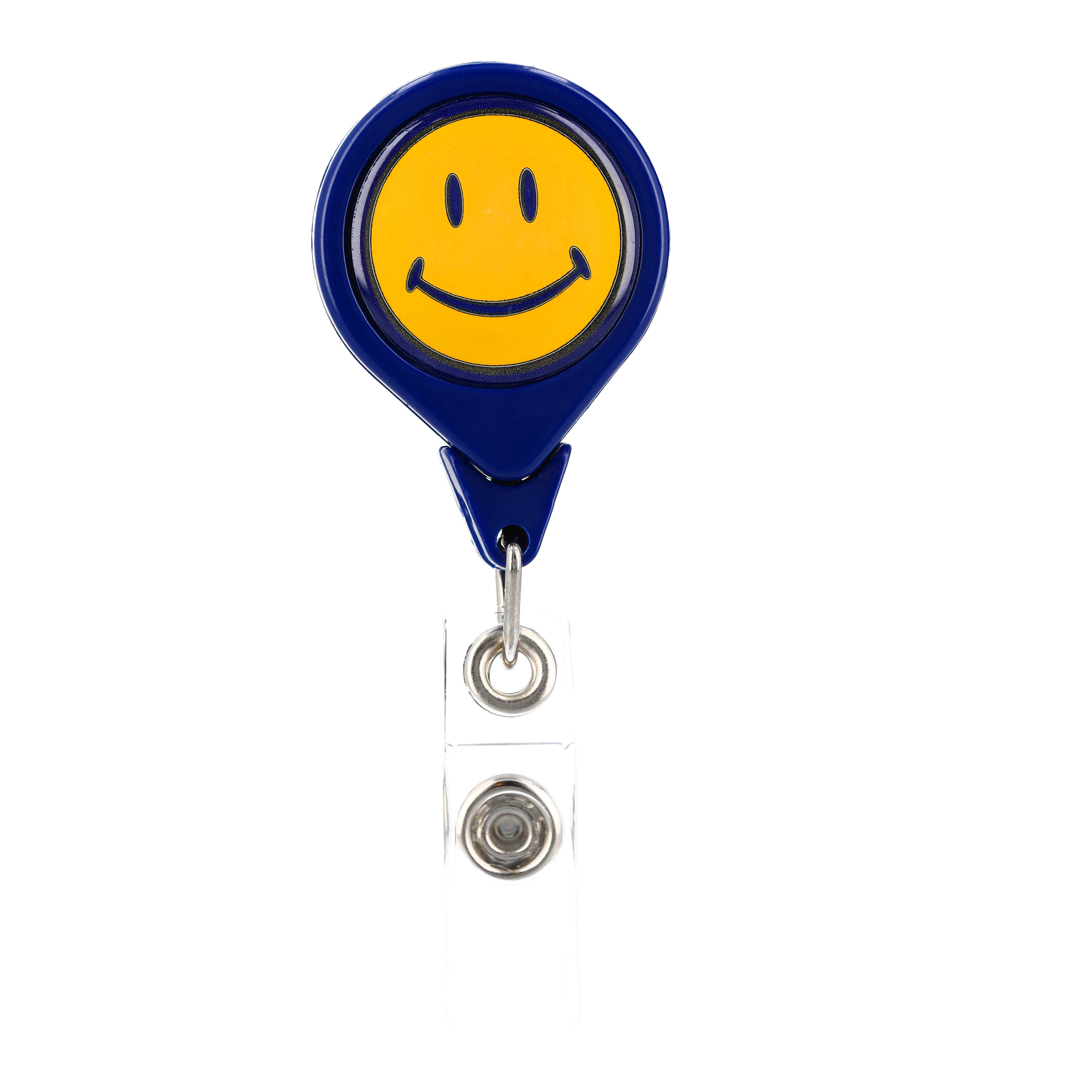 Main image of 'Smiley' Badge Reel - Bentonville Blue image