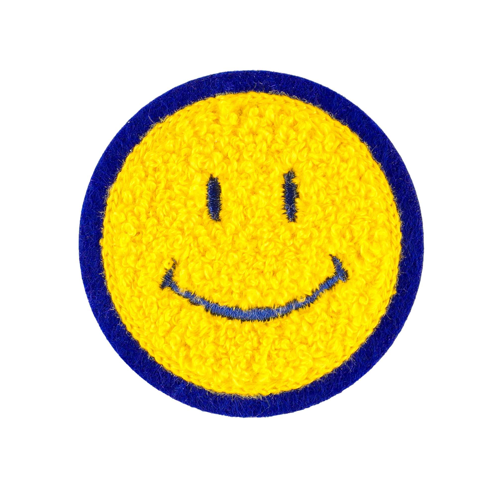 Main image of 'Smiley' Chenille Patch image