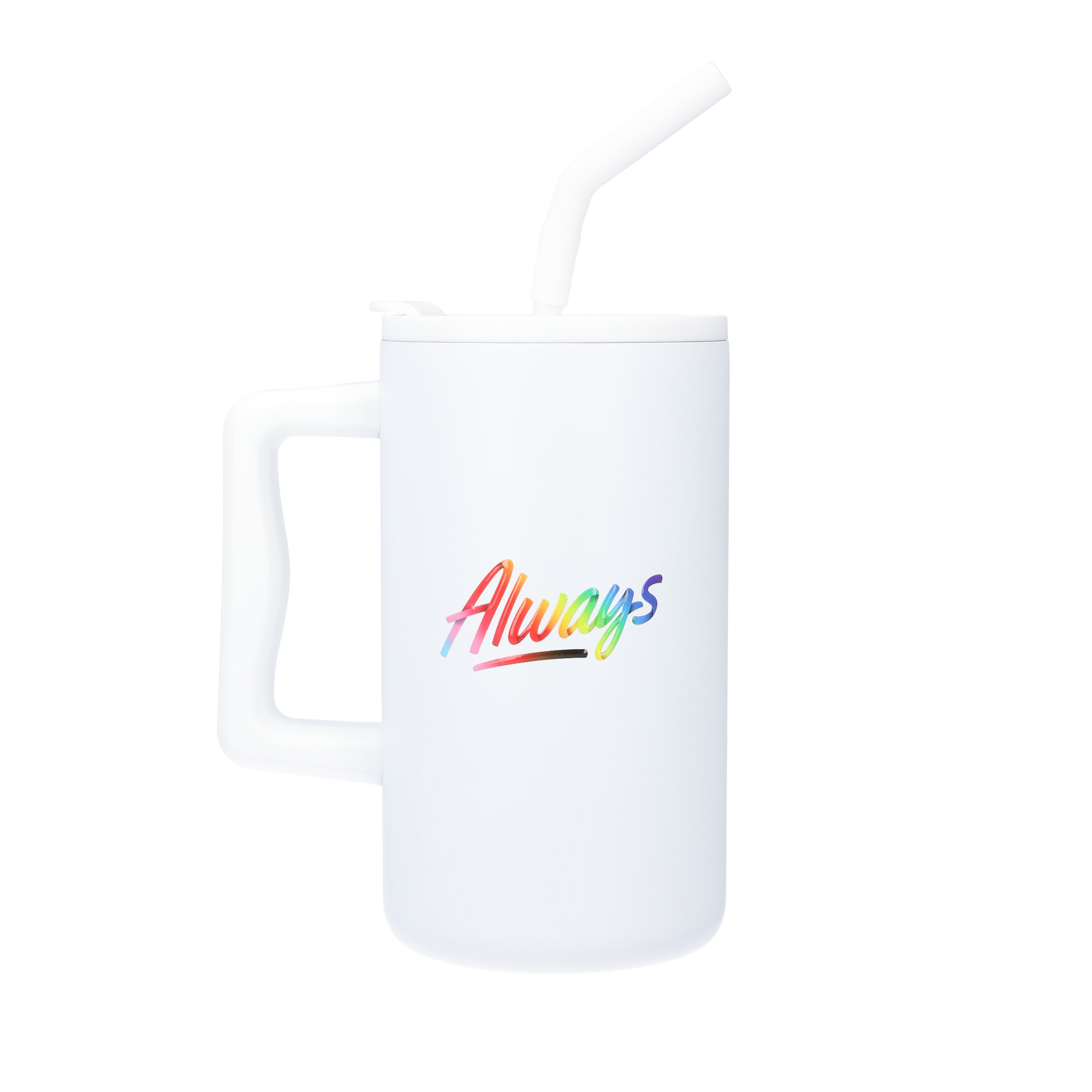Main image of 'Always' Handle Cup - White image