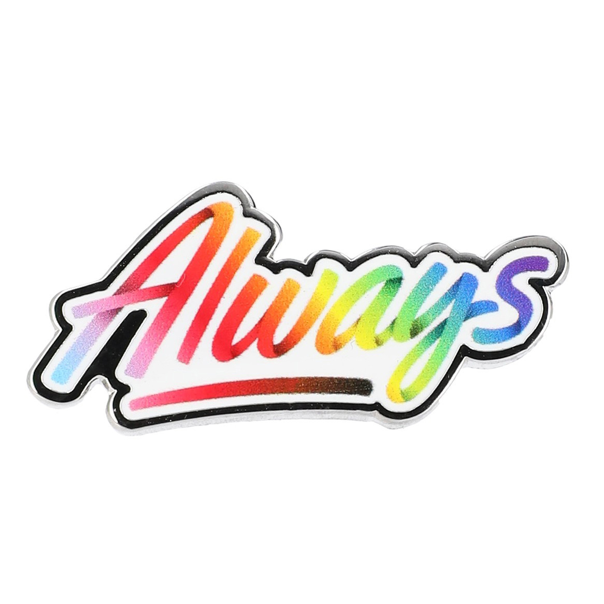Main image of 'Always' Pin - Rainbow image