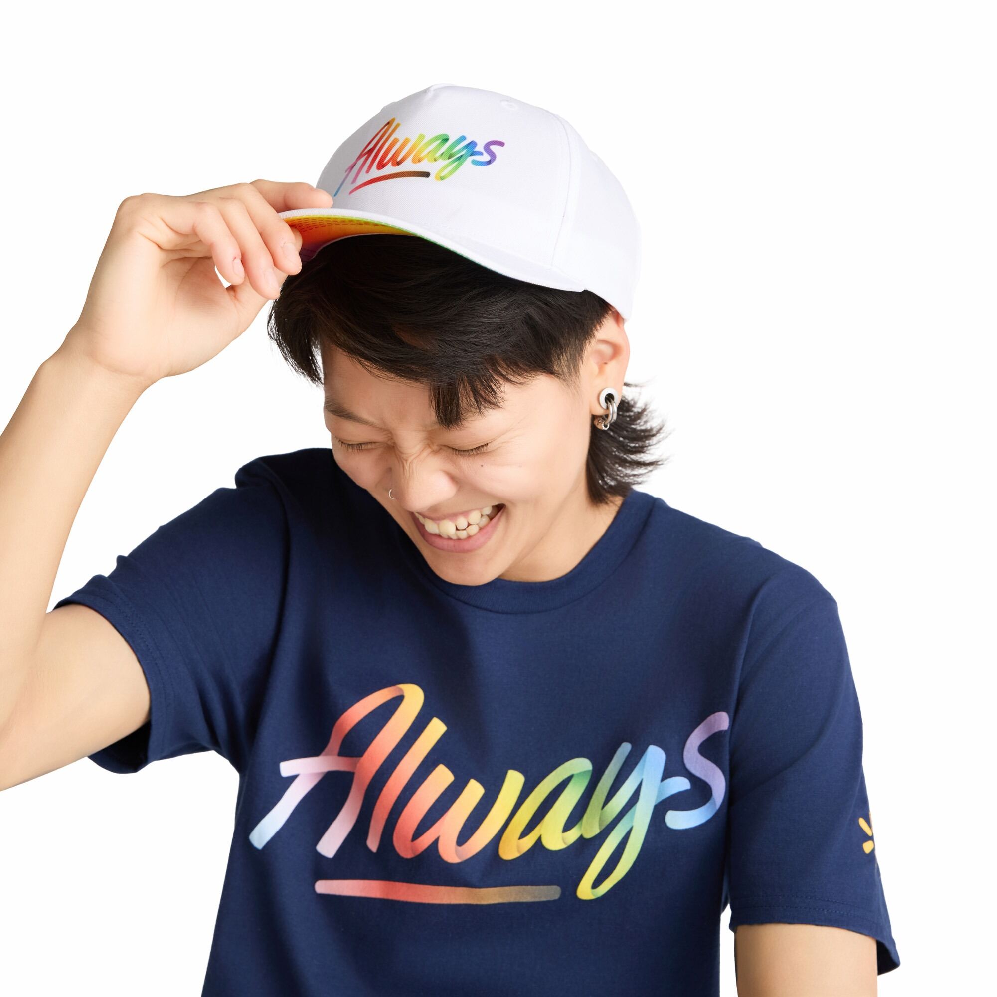 Main image of 'Always' Dad Hat - White image