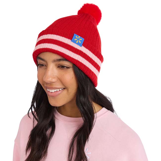 Main image of 'Spark' Striped Beanie image