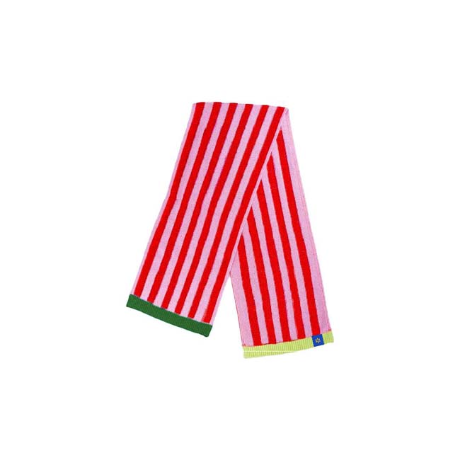 Main image of 'Spark' Striped Yarn Scarf image