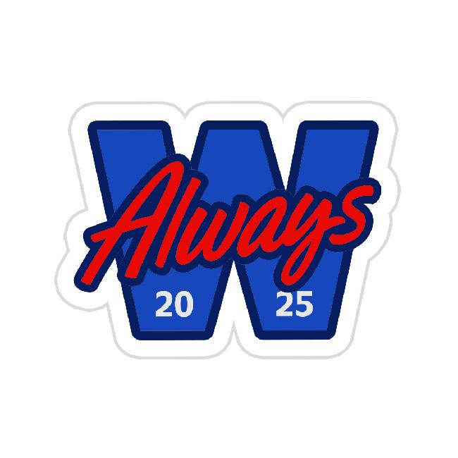 Main image of Walmart 'W' Always Sticker image