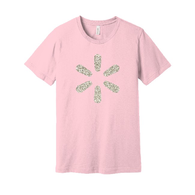 Main image of Glitter 'Spark' Unisex Tee - Pink image