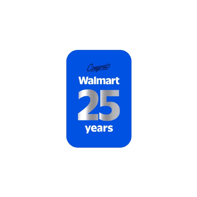 Main image of Happy Anniversary Postcard - 25 Years image