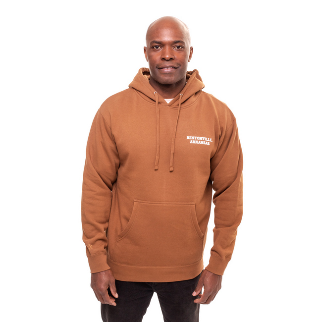 Main image of 'Walton's 5&10' Unisex Hoodie - Brown image