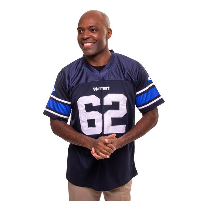 Main image of 'Walmart' Unisex Football Jersey image