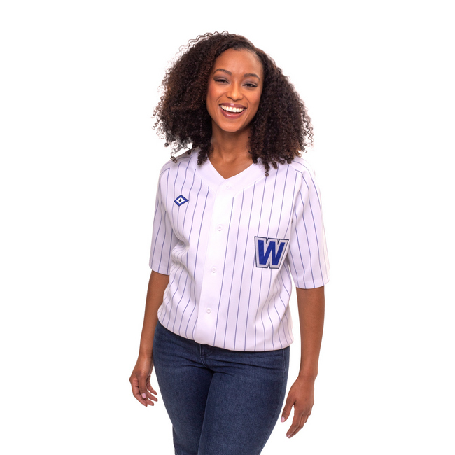 Main image of 'W' Unisex Baseball Jersey image