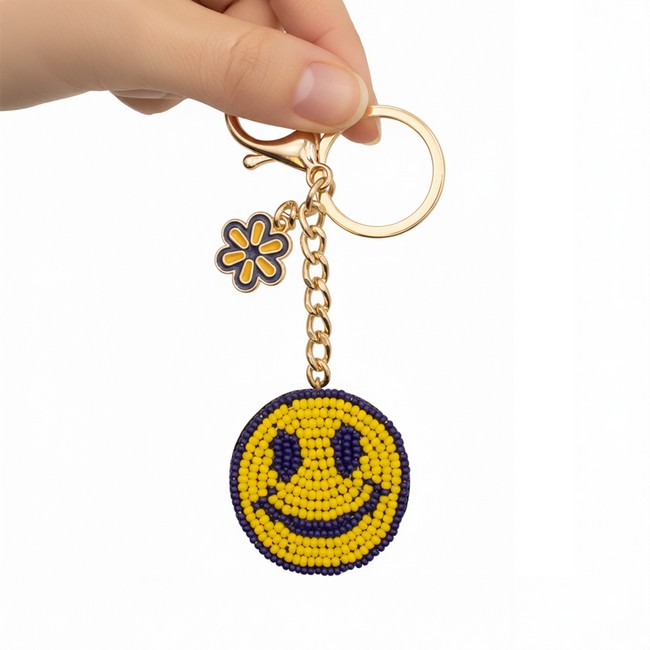 Main image of 'Sparky' Beaded Keyring image