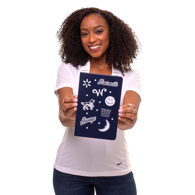 Main image of Walmart Printed Journal - Navy image