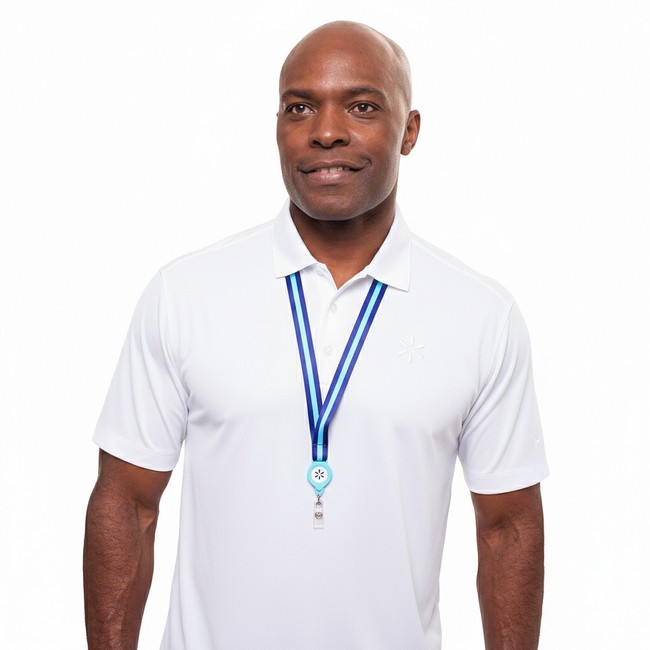 Main image of Blues Lanyard + Badge Pull image