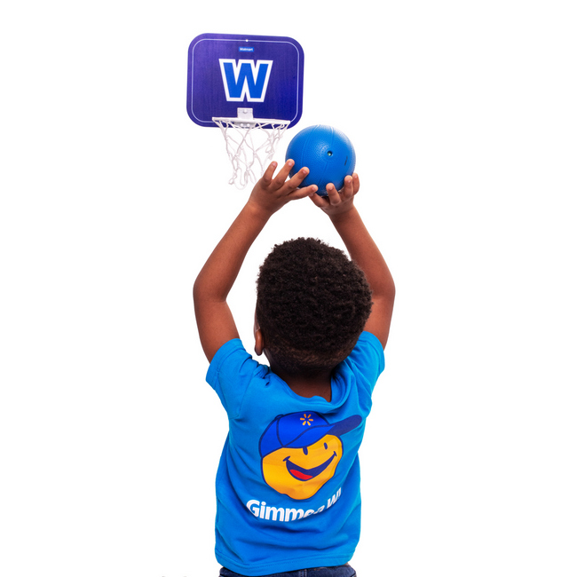 Main image of 'W' Mini Basketball Hoop image