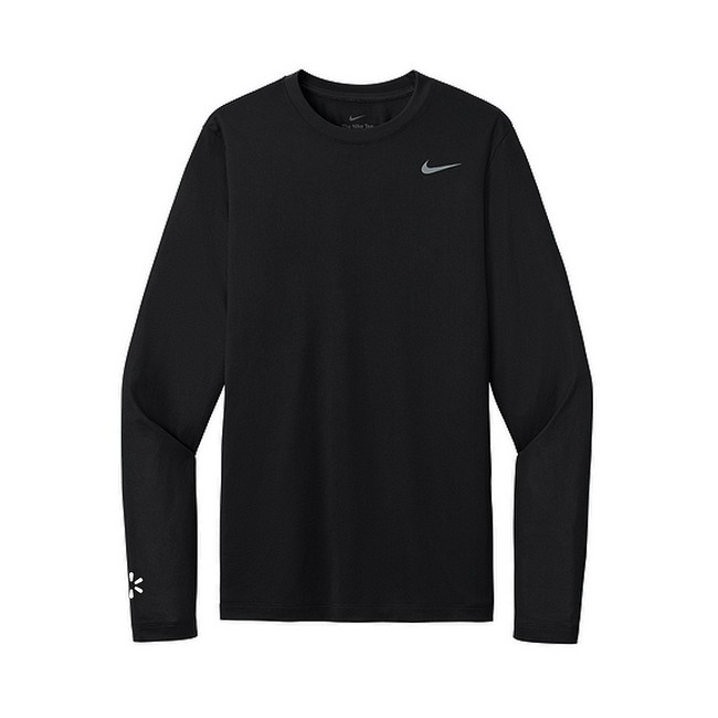 Main image of 'Spark' Nike® Unisex Long Sleeve Tee - Black image