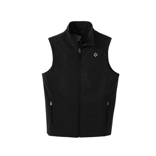 Main image of 'Spark' Soft Shell Vest Men's - Black image