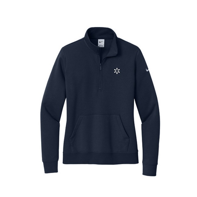 Main image of 'Spark' Women's Nike® Fleece - 1/2 Zip - Navy image