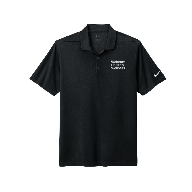 Main image of Walmart Health & Wellness Men's Nike® Polo - Black image