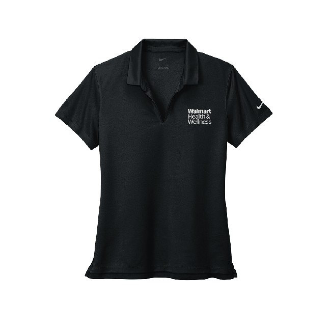 Main image of Walmart Health & Wellness Women's Nike® Polo - Black image