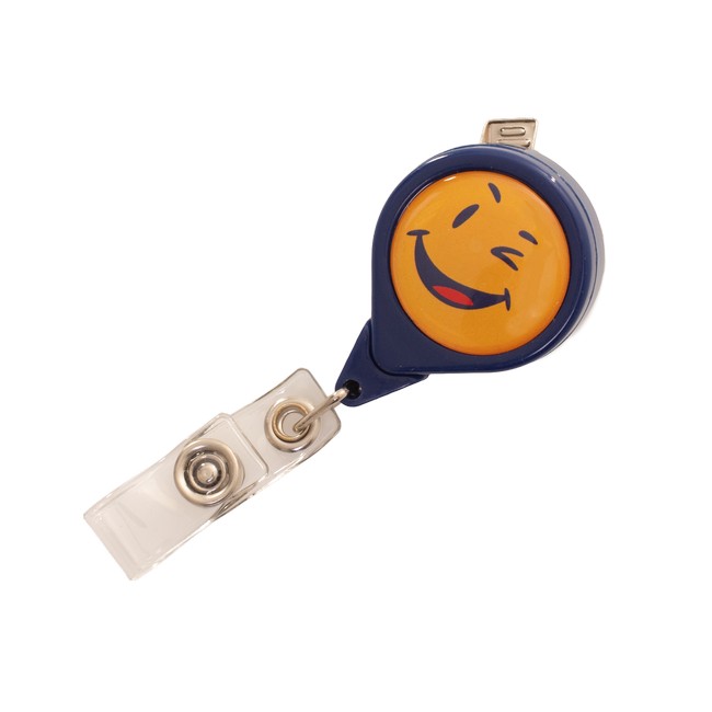 Main image of Winking 'Sparky' Badge Reel image