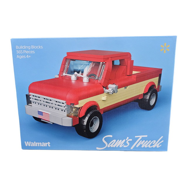Main image of Mr. Sam's Truck - Brick Set image