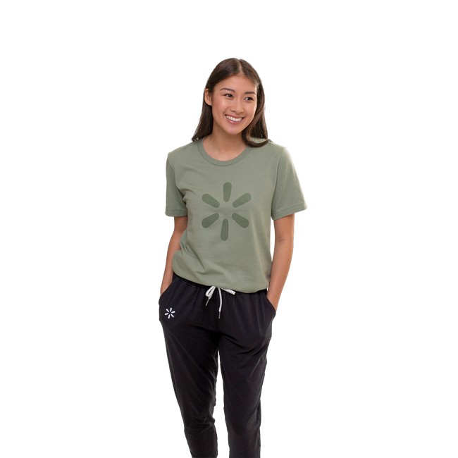 Main image of Tonal 'Spark' Unisex Jersey Tee - Sage image