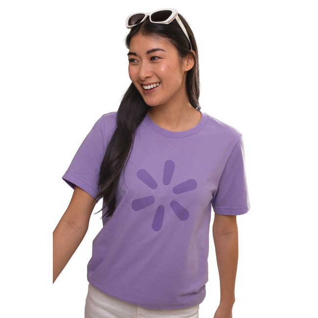 Main image of Tonal 'Spark' Unisex Jersey Tee - Lavender image