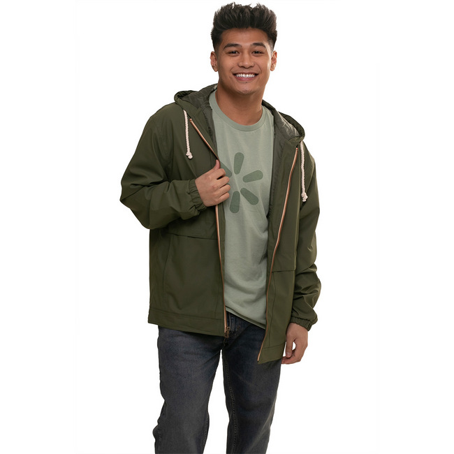 Main image of Men's Hooded Rain Jacket image