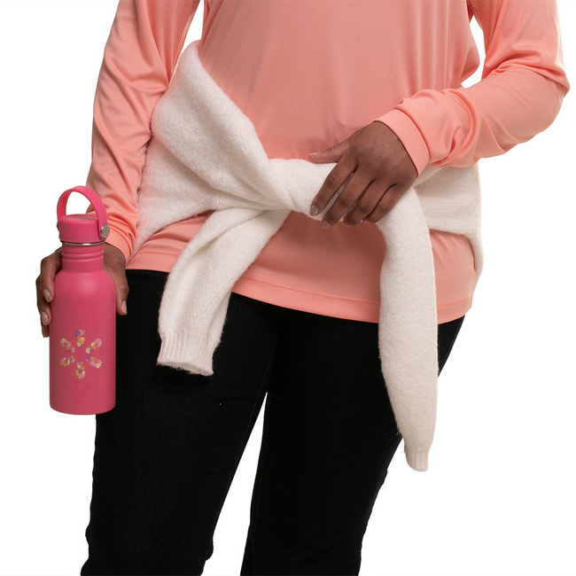 Main image of 17 oz 'Spark' Water Bottle - Pink image