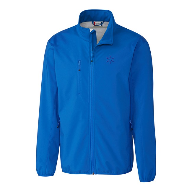 Main image of 'Spark' Unisex Soft Shell Jacket - Royal image