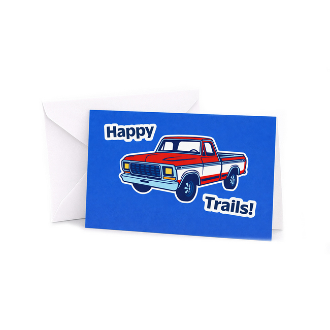 Main image of Happy Trails Card image