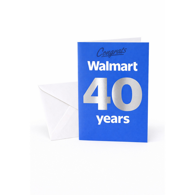 Main image of 40 Year Card image