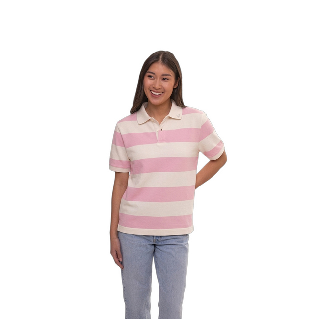 Main image of Women's Striped Rugby Polo image
