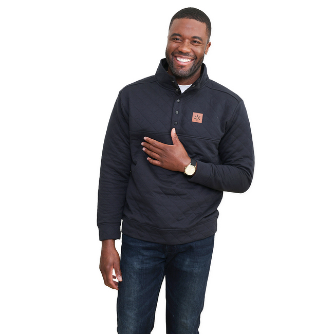 Main image of 'Spark' Men's Quilted Half-Snap Pullover image