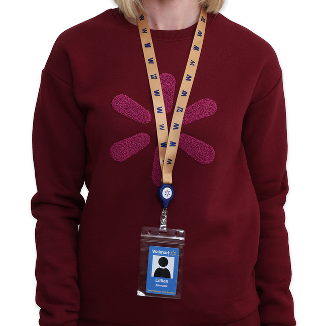 Main image of 'W' Lanyard + Badge Pull image