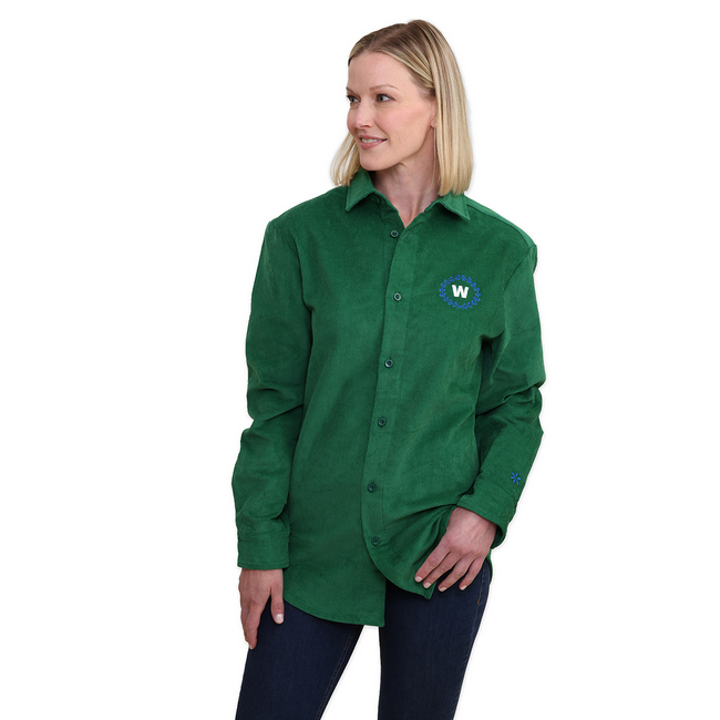 Main image of 'W' Corduroy Unisex Shacket image