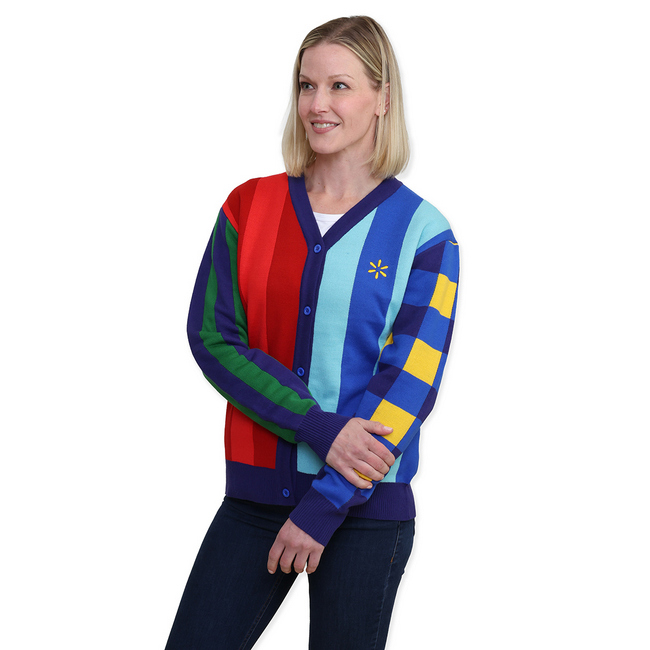Main image of Patchwork Cardigan Sweater image