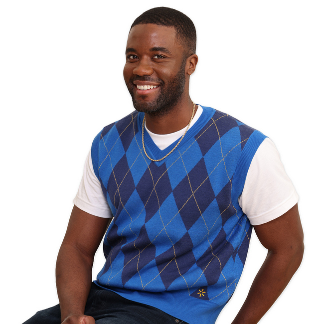 Main image of Argyle Unisex Sweater Vest image