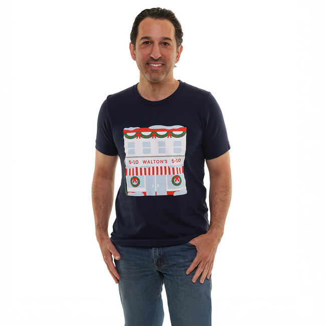 Main image of Waltons 5-10 Unisex T-Shirt - Navy image