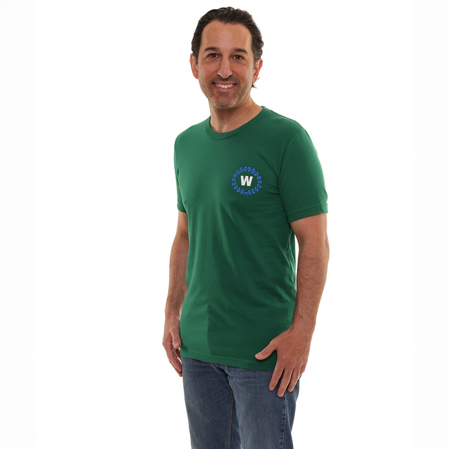 Main image of 'W' Emblem Unisex T-Shirt - Evergreen image