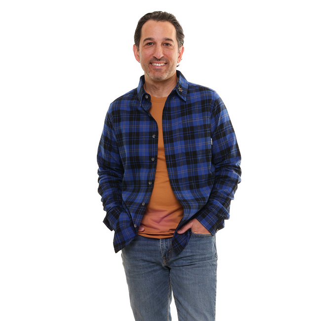 Main image of 'Spark' Unisex Plaid Flannel image