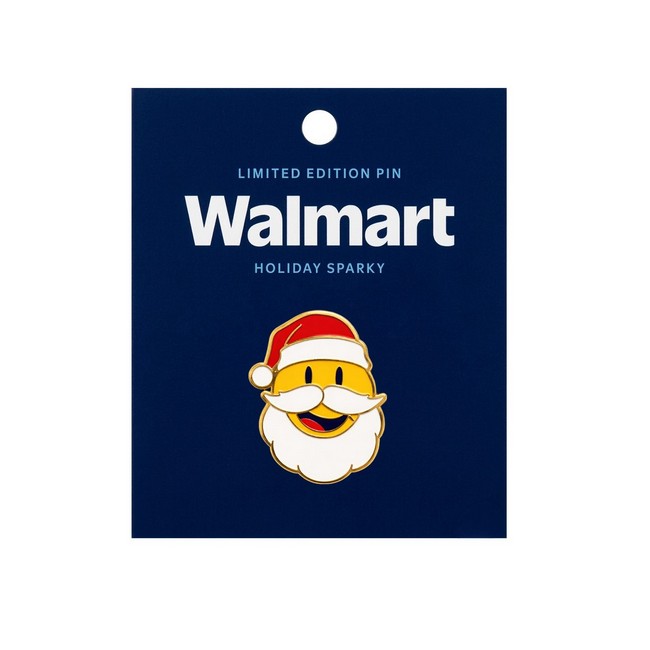 Main image of Santa Sparky Holiday Pin image
