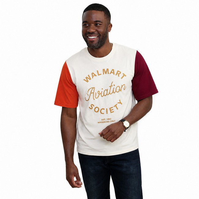 Main image of Aviation Society Colorblock Unisex T-Shirt image